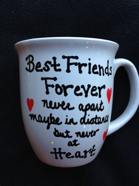 Items Similar To Bff Mugs Best Friends Mug Unique Double Sided