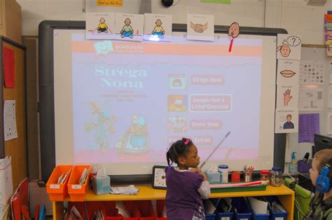 Promethean White Boards In Action In The Kindergarten Classrooms
