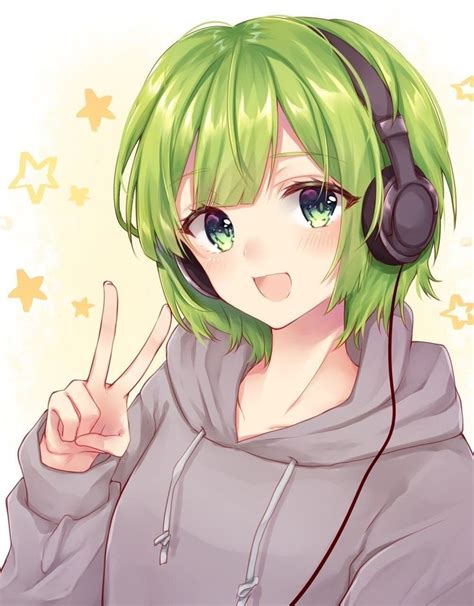 Pin On Anime Girls Green Hair