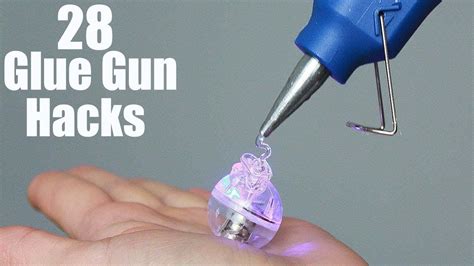28 Awesome Hot Glue Gun Life Hacks Video Tutorials