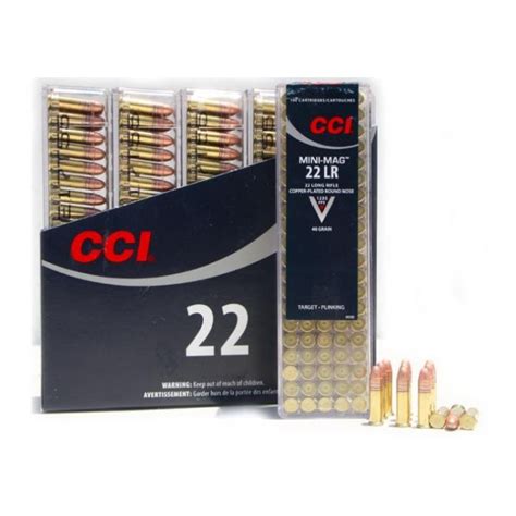 Cci 22lr 40 Gr Mini Mag 100ct Freedom Munitions