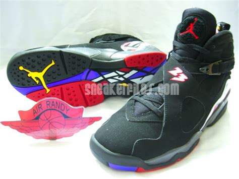 Air Jordan Retro 8 Blackred Playoff Debut Sneakerfiles