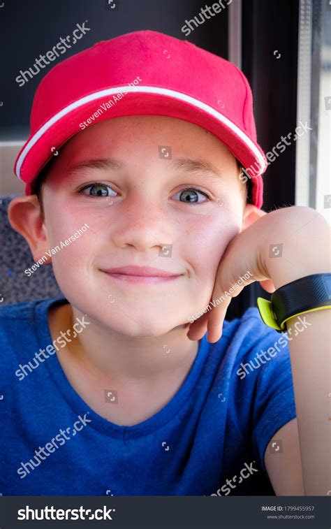 Close Portrait Cheerful 9 Year Old Stock Photo 1799455957 Shutterstock