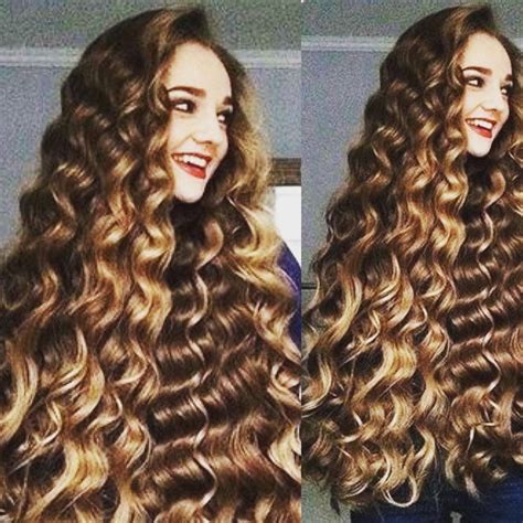 Pin By David Gergely On Very Long Hair Big Curls For Long Hair Long
