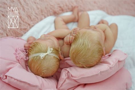 Premature Full Silicone Body Twins Mya Babies