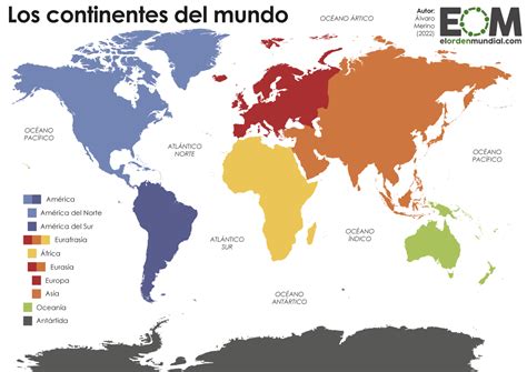 ¿cuántos Continentes Hay En El Mundo Easy Reader