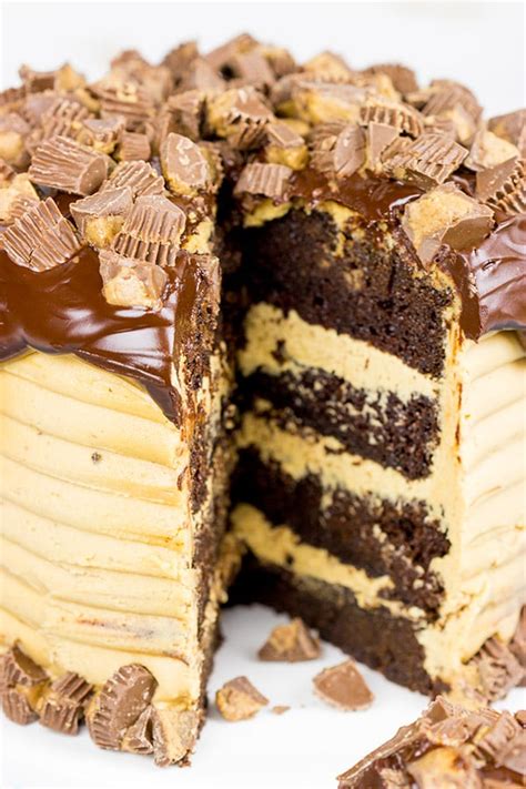 Reeses Chocolate Peanut Butter Cake