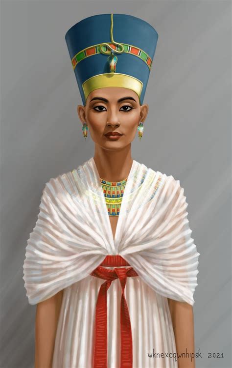 Artstation Ancient Egyptian 2 Nefertiti Wknexcqwnhipsk Ancient Egyptian Women Nefertiti