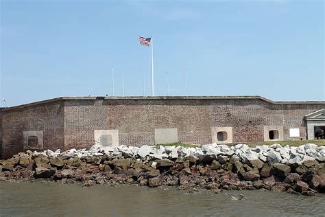 The Battle Of Fort Sumter American Civil War Worldatlas