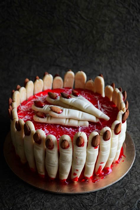 Funny scary birthday wish with name. How To Make Spooky Finger Cake - Halloween Spooky Cake ...