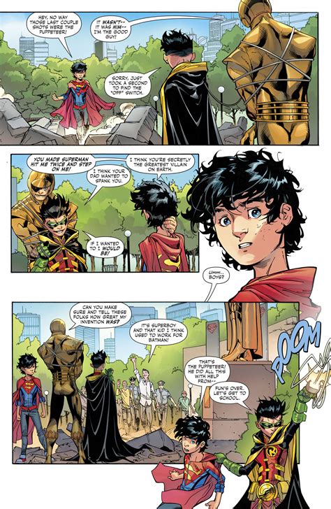 Adventures Of The Super Sons Chapter Page