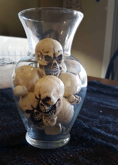 halloween skull vases knockoffdecorcom