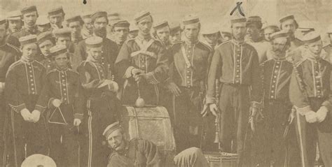 Detail From 40th Regiment Of Foot Band Photo In The State Library Of