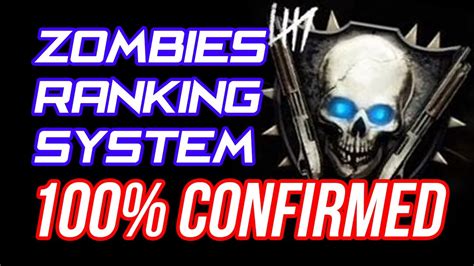 Zombies Ranking System 100 Confirmed Explanation Youtube