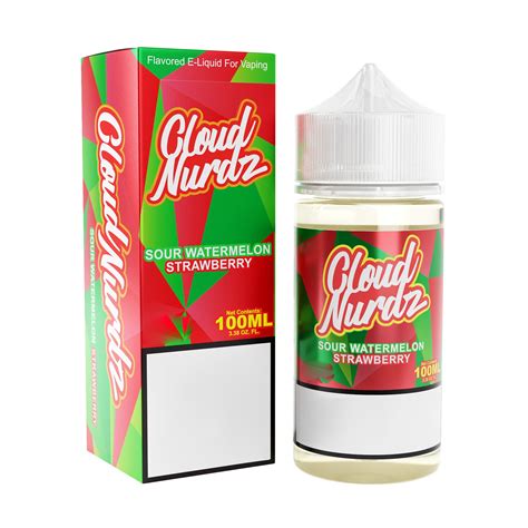 Cloud Nurdz Sour Watermelon Strawberry — Vape Traders