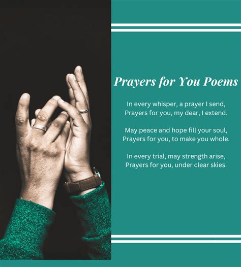 30 Prayers For You Poems Words Of Comfort And Support Vilcare