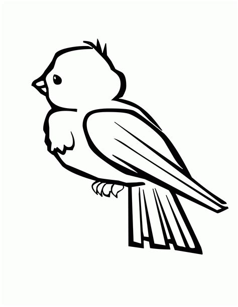 Printable Coloring Pages Of Birds Printable Blank World