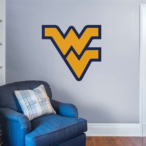 West Virginia Mountaineers Logo Officially Licensed Removable Wall