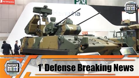 Hanwha South Korean K30 Biho Mobile Air Defense System For Indian Army