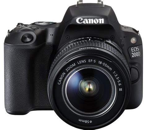 Buy Canon Eos 200d Dslr Camera With Ef S 18 55 Mm F4 56 Dc Lens