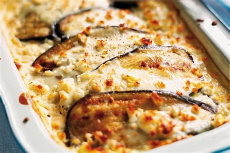 A Classic Greek Moussaka Recipe Made By Layering Eggplant With A Spiced