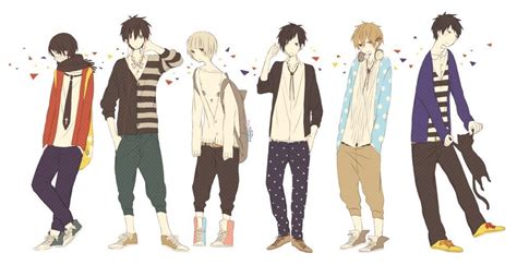 Anime Boy Clothes Casual