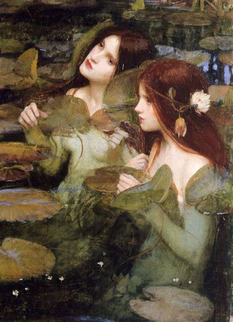 John William Waterhouse Hylas And The Nymphs Pre Raphaelite