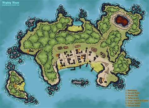 World Maps Library Complete Resources Dnd Coastal City Maps