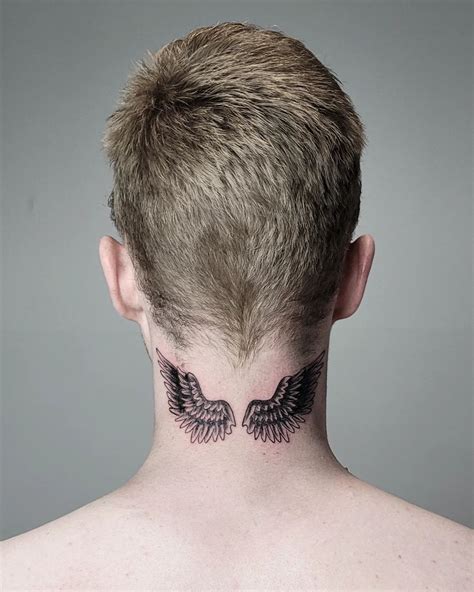Aggregate 96 About Wings On Neck Tattoo Meaning Unmissable