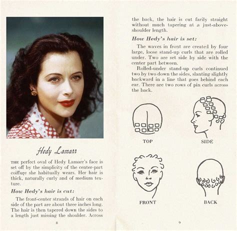 10 hollywood hairstyles of the 50s hedy lamarr oblong face hairstyles curled hairstyles cool