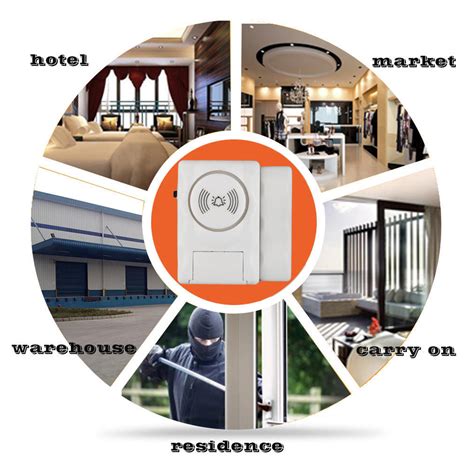 1pc Wireless Home Door Window Entry Burglar Security Alarm Magnetic