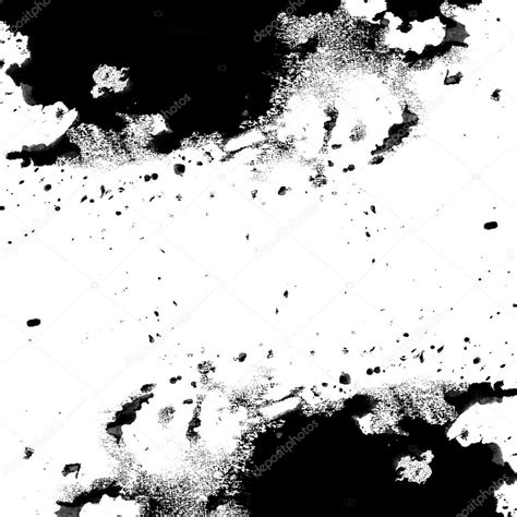 Textura De La Tinta Negra Sucia Con Manchas Y Manchas Fotografía De
