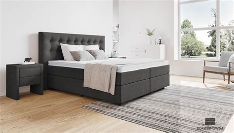 Vira plaid in katoenblend 150 x 200 cm. Boxspringbett Beatrix 180 x 200 cm - BOXSPRING WELT