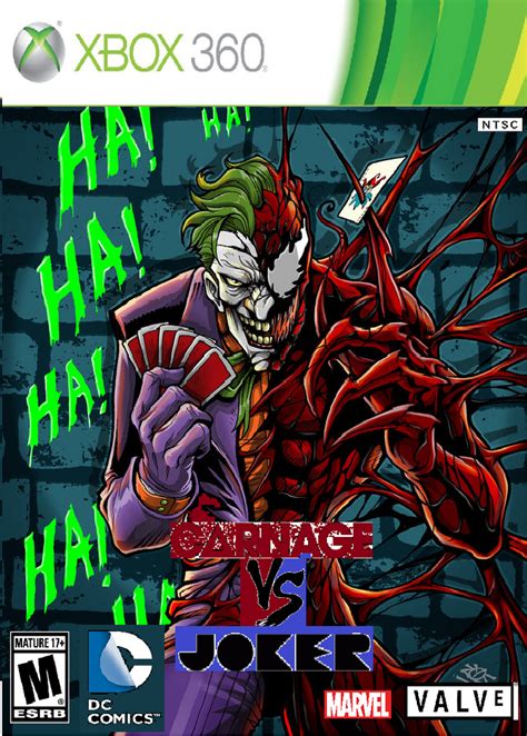Joker Vs Carnage Xbox 360 Cover By Deadbones001 On Deviantart
