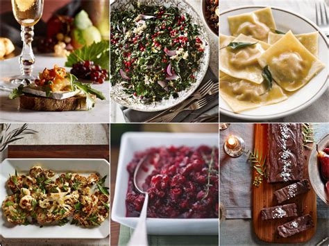 There's also a good deal of vegan recipes hiding amongst these delicious vegetarian dinner ideas, so there's something for everyone. Vegetarian Thanksgiving Menu | Williams-Sonoma Taste