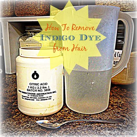 Remove the rubber from the cabinets with a paper towel. How to Remove Indigo Dye from Hair