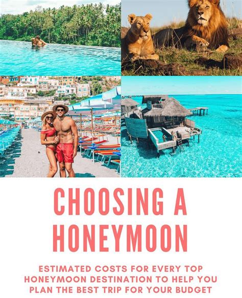 How To Choose A Honeymoon Destination By Budget What You Can Expect To Spend On Your Honeymoon