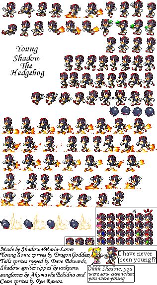 Young Shadow Sprite Sheet Zone Of The Animators