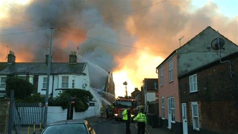 great yarmouth fire blaze a tragedy for the town bbc news