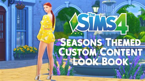 The Sims 4 Seasons Themed Custom Content Lookbook
