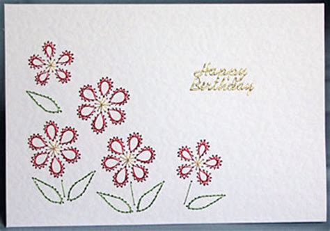 Card Inspirations parchment daisies card