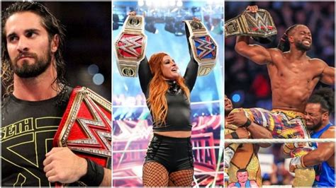 Ranking All The Current Champions In Wwe