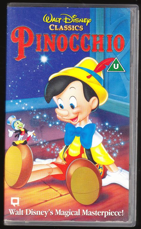 Pinocchio Uk Vhs 1995 Scratchpad Fandom