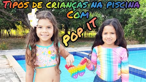 Isa Faz O Desafio Da Piscina Com Pop Itpool Challenge Youtube
