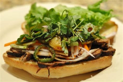 Roasted cauliflower, ham and brie grilled cheesecupcakes and kale chips. Banh mi sandwiches with leftover pork | Leftover pork ...