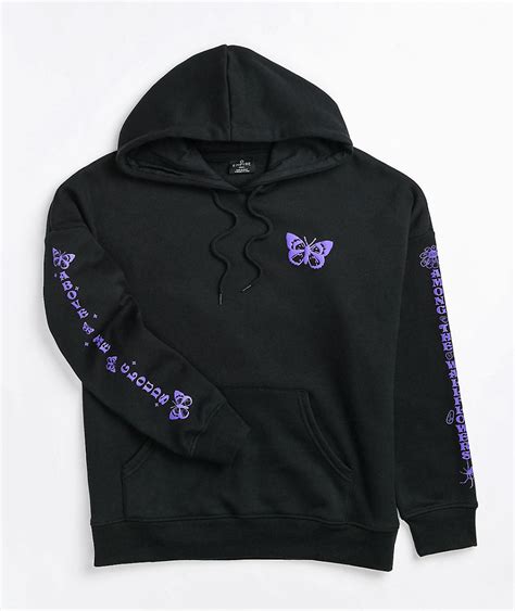 Empyre Fredia Wallflowers Black Hoodie Zumiez Hoodie Zumiez