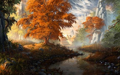 Fantasy World Autumn Wallpapers Hd Desktop And Mobile Backgrounds