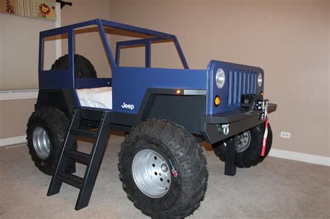 Pin By Heather Tackett On Hunny Do List Jeep Bed Diy Twin Bed Kid Beds