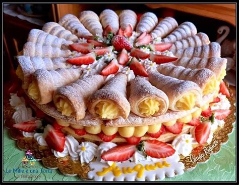 Check spelling or type a new query. TORTA DIPLOMATICA - ripiena di FRAGOLE e CREMA PASTICCERA ...