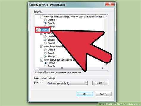 4 Ways To Turn On Javascript Wikihow
